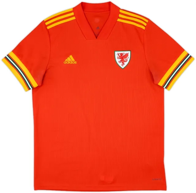 2020-21 Wales Home Shirt - 8/10 - (L)