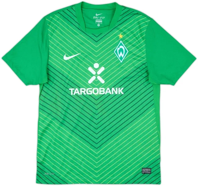 Nike Werder Bremen Mens SS Home Shirt 2011/12