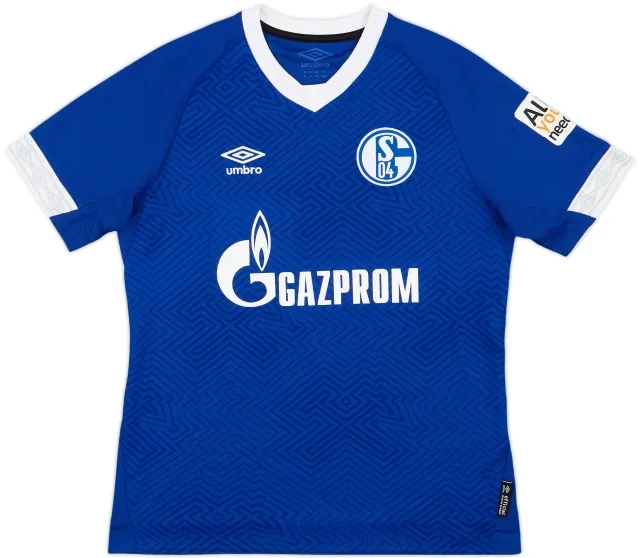 Umbro Schalke 04 Boys SS Home Shirt 2018/19