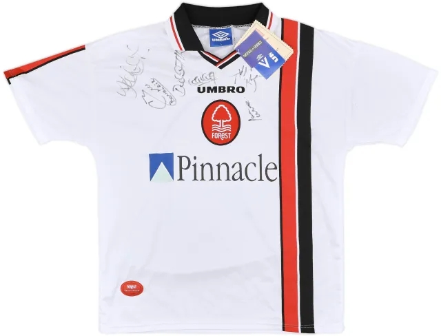 1998-99 Nottingham Forest Signed Away Shirt (L)