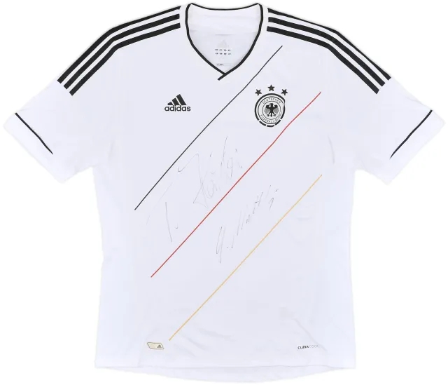 2012-13 Germany Signed Home Shirt - 8/10 - (L)