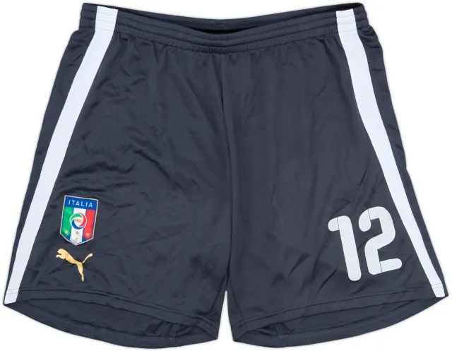 2008-09 Italy GK Shorts #12 - 8/10 - (XL)