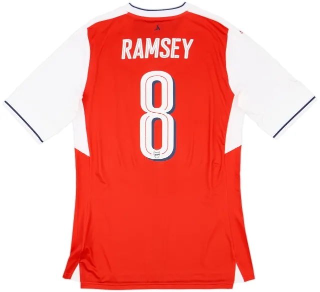 2016-17 Arsenal Home ACTV Fit Shirt Ramsey #8 (XXL)