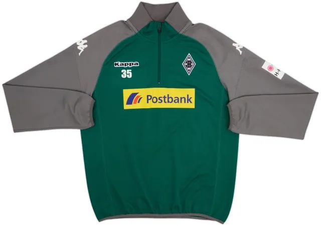 2017-18 Borussia Monchengladbach Kappa Player Issue 1/4 Zip Drill Top #35 - 6/10 - (XL)
