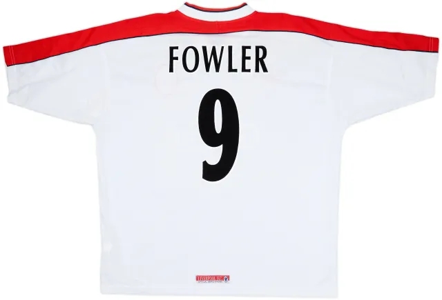 1998-99 Liverpool Away Shirt Fowler #9 - 5/10 - (XL)