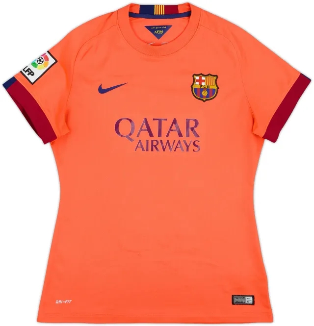 2014-15 Barcelona Away Shirt - 8/10 - (Women's M)