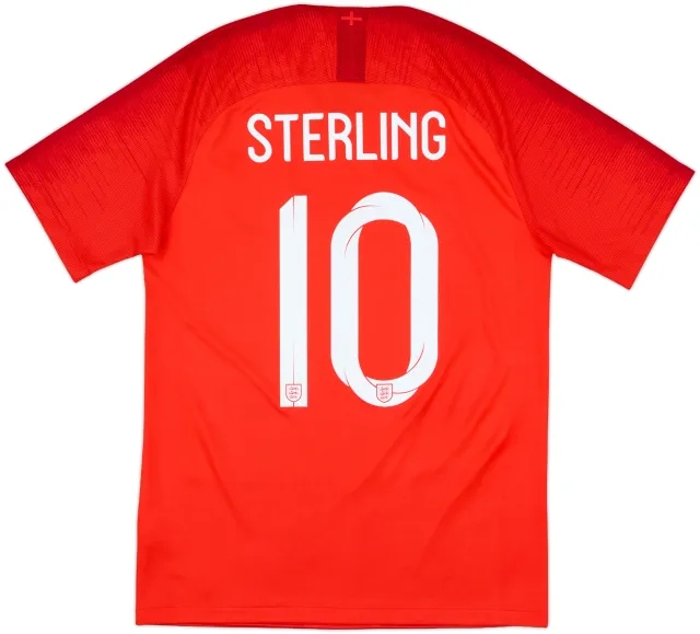 2018-19 England Away Shirt Sterling #10 - 10/10 - (S)