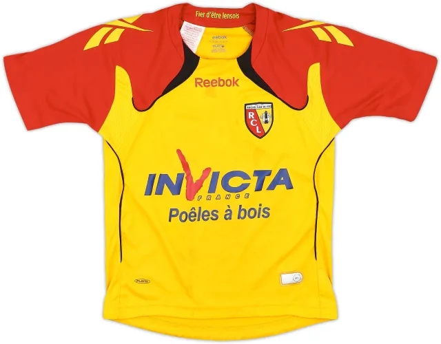 2010-11 Lens Home Shirt - 6/10 - (7-8Years)