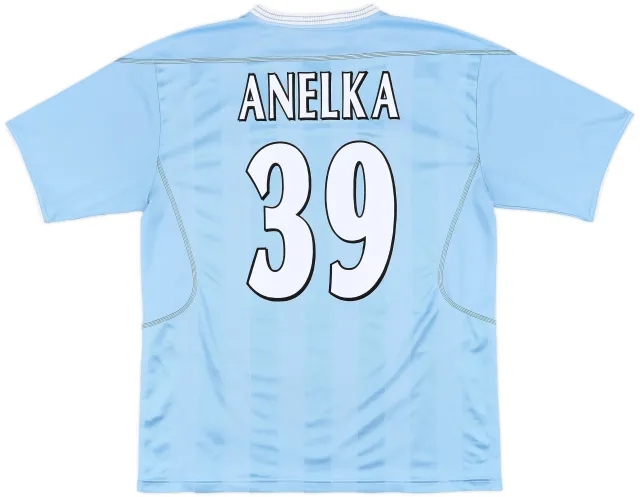 2003-04 Manchester City Home Shirt Anelka #39 - 7/10 - (XL)