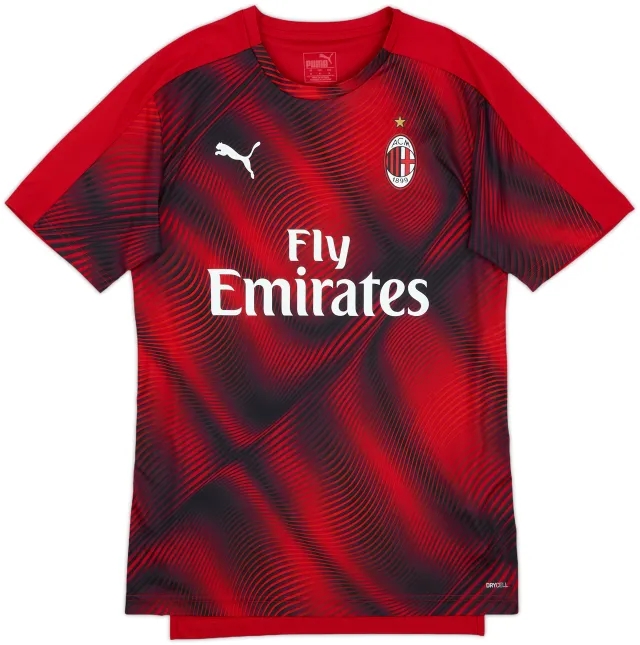 2019-20 AC Milan Puma Training Shirt - 10/10 - (M)