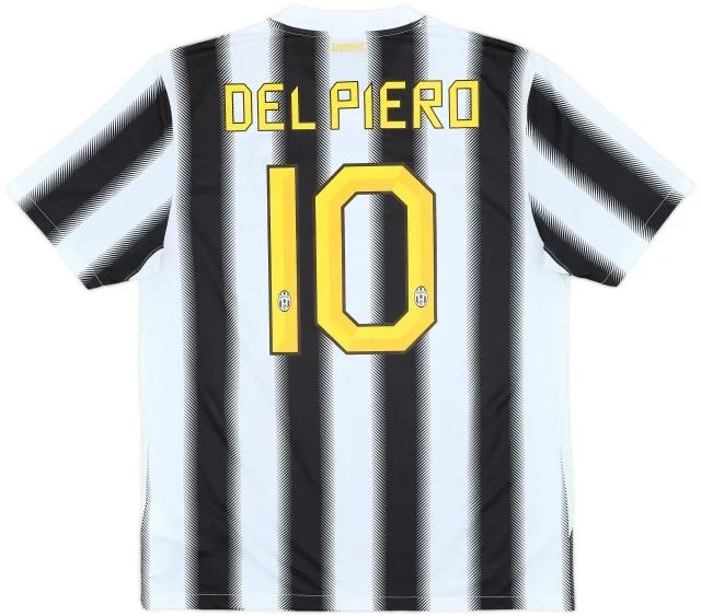 2011-12 Juventus Home Shirt Del Piero #10 - 10/10 - (L)