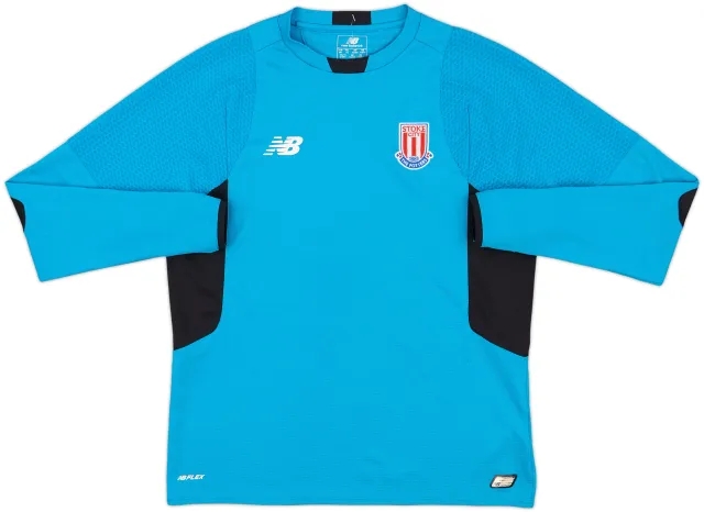 2015-16 Stoke City GK Shirt - 9/10 - (XL.Boys)