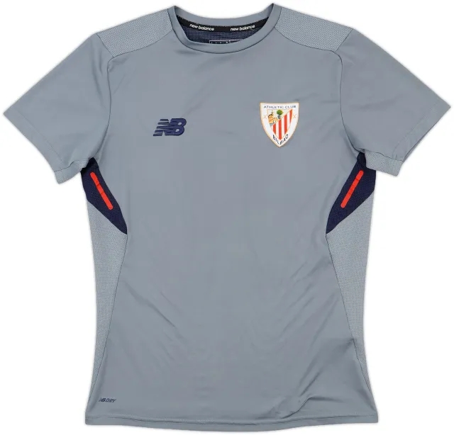 2018-19 Athletic Bilbao New Balance Training Shirt - 9/10 - (S)