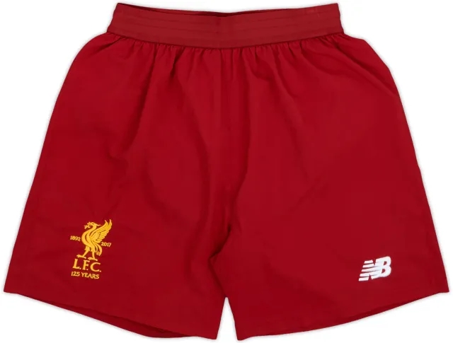 2017-18 Liverpool Home Shorts - 9/10 - (S)