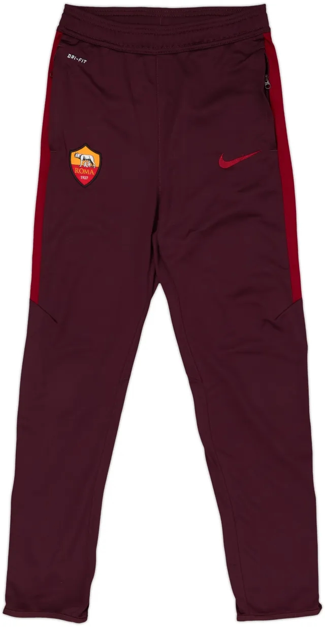2015-16 Roma Nike Track Pants/Bottoms - 9/10 - (L.Boys)