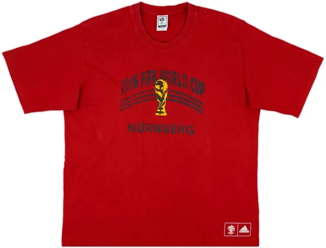 2006 adidas World Cup 'Nurnberg' Graphic Tee - 9/10 - (XL)