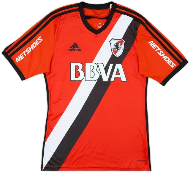 adidas River Plate Mens SS Away Shirt 2014/15