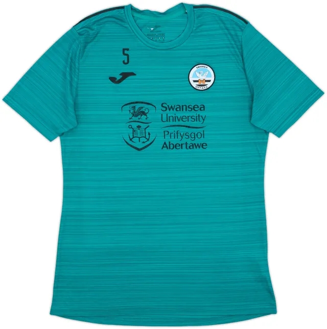 2022-23 Swansea Player Issue Joma Training Shirt #5 - 8/10 - (L)