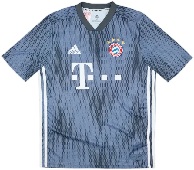 adidas Bayern Munich Boys SS Third Shirt 2018/19
