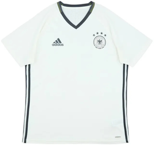adidas Germany Mens SS Player Issue Home Shirt 2015