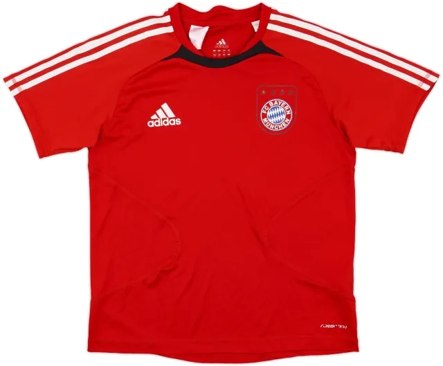 adidas Bayern Munich Boys SS Home Shirt 2010/11