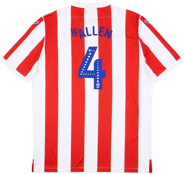 2018-19 Stoke City Home Shirt Allen #4 - 8/10 - (5XL)
