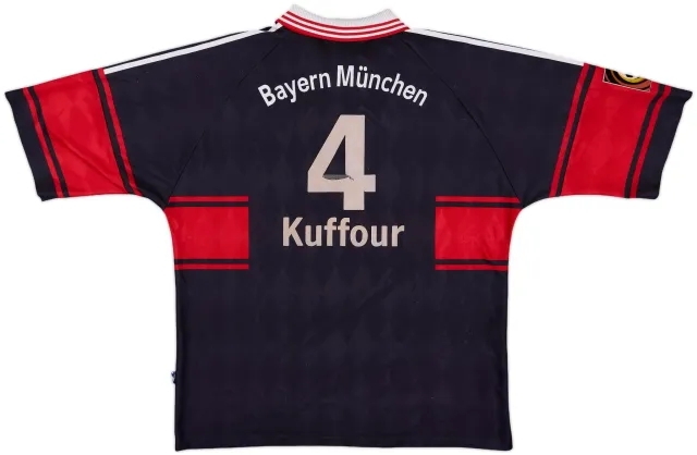 adidas Bayern Munich Mens SS Home Shirt 1997/99