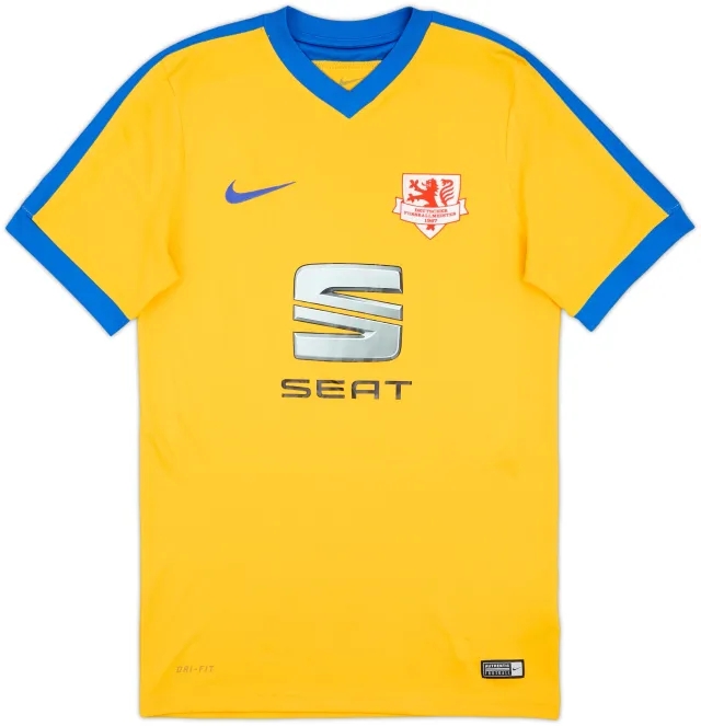2016-17 Eintracht Braunschweig Signed Home Shirt - 8/10 - (S)