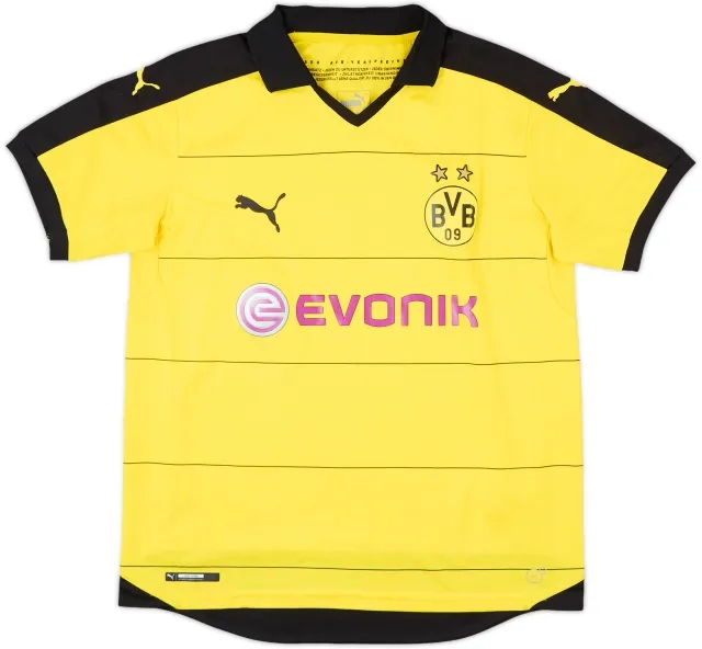 2015-16 Borussia Dortmund Home Shirt - 9/10 - (XS)