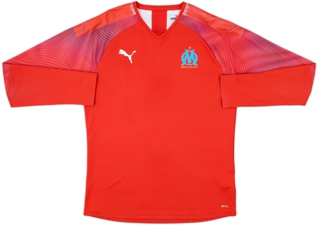 2019-20 Olympique Marseille GK Shirt - 9/10 - (L)