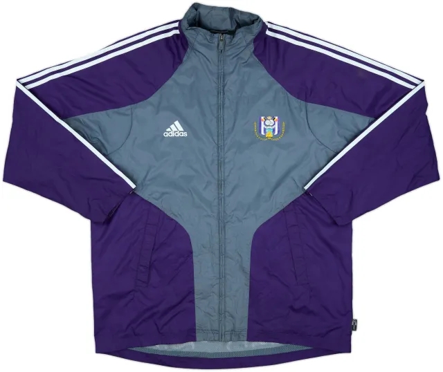 2004-05 Anderlecht adidas Track Jacket - 7/10 - (L)