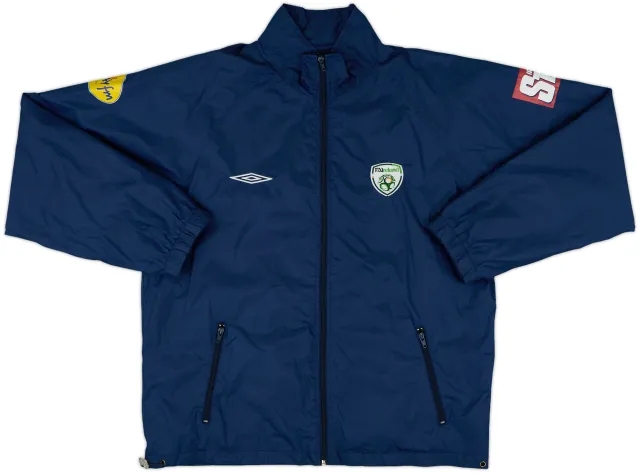 2004-06 Ireland Umbro Hooded Rain Jacket - 9/10 - (M)