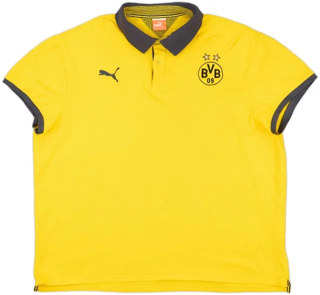 2013-14 Borussia Dortmund Puma Polo Shirt - 8/10 - (3XL)
