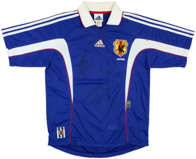 1999-00 Japan Signed Home Shirt - 7/10 - (M)
