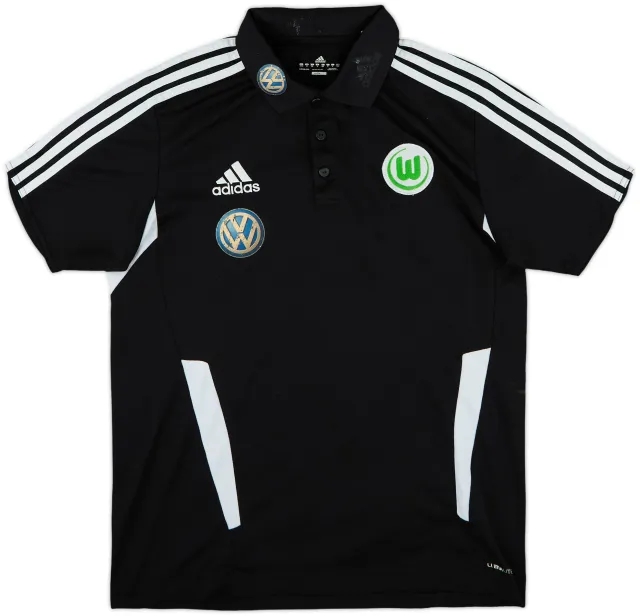 2011-12 Wolfsburg adidas Polo Shirt - 5/10 - (M/L)