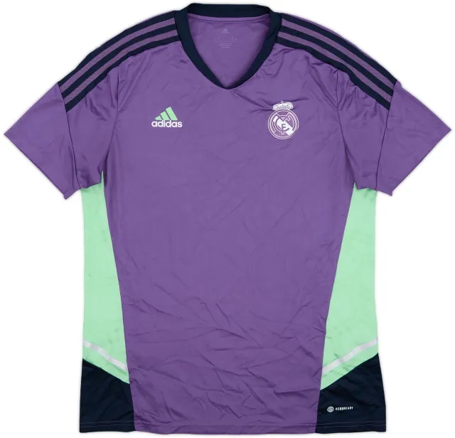 2022-23 Real Madrid adidas Training Shirt - 10/10 - (L)