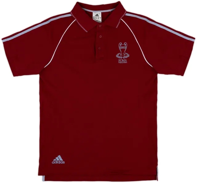 2009 adidas 'Roma Finale 2009' Promotional Polo Shirt - 9/10 - (L)