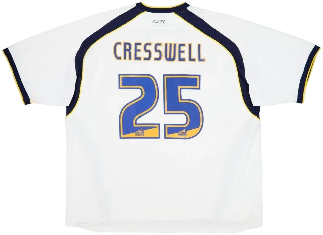 2006-07 Leeds United Home Shirt Cresswell #24 - 6/10 - (3XL)