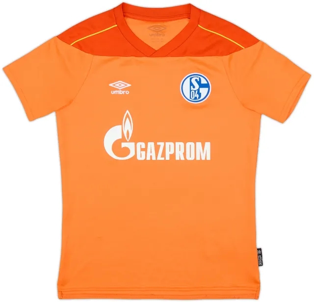 2020-21 Schalke GK S/S Shirt - 9/10 - (L.Boys)