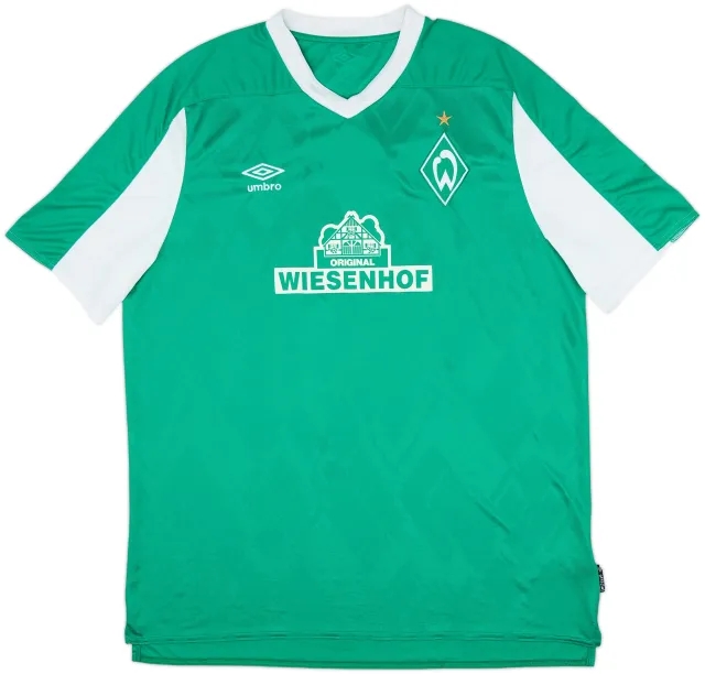 2020-21 Werder Bremen Home Shirt - 8/10 - (XXL)