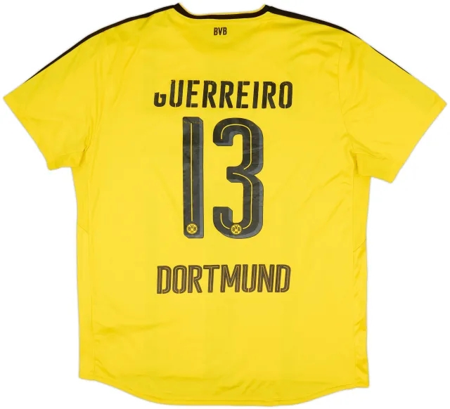 2016-17 Borussia Dortmund Home Shirt Guerreiro #13 - 4/10 - (XXL)