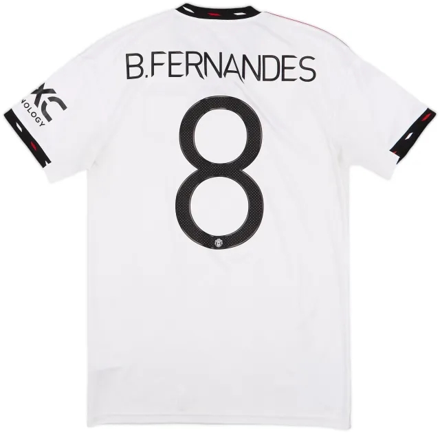 2022-23 Manchester United Away Shirt B.Fernandes #8 - 8/10 - (S)