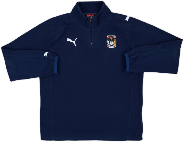 2008-09 Coventry Puma 1/4 Zip Fleece Top - 8/10 - (M)
