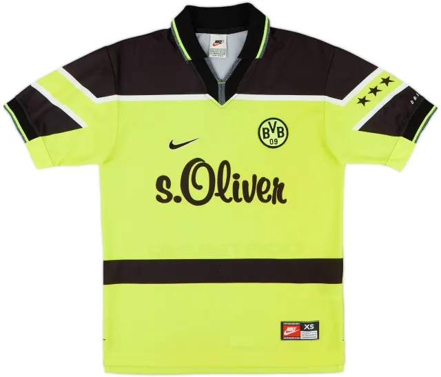 1997-98 Borussia Dortmund Home Shirt - 8/10 - (XS)