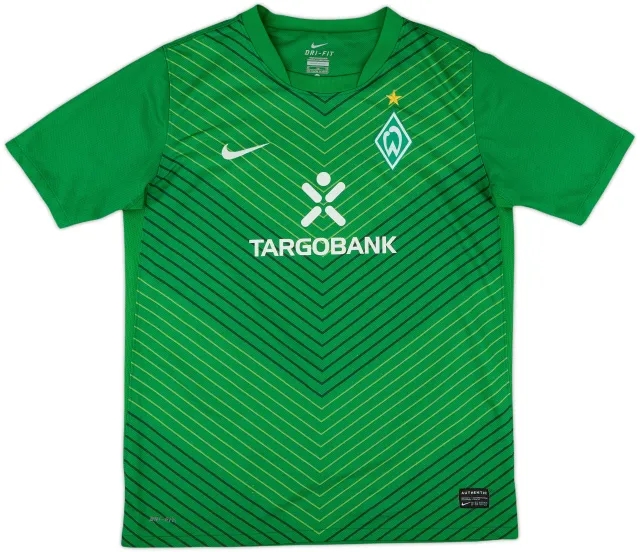 2011-12 Werder Bremen Home Shirt - 8/10 - (XL.Boys)