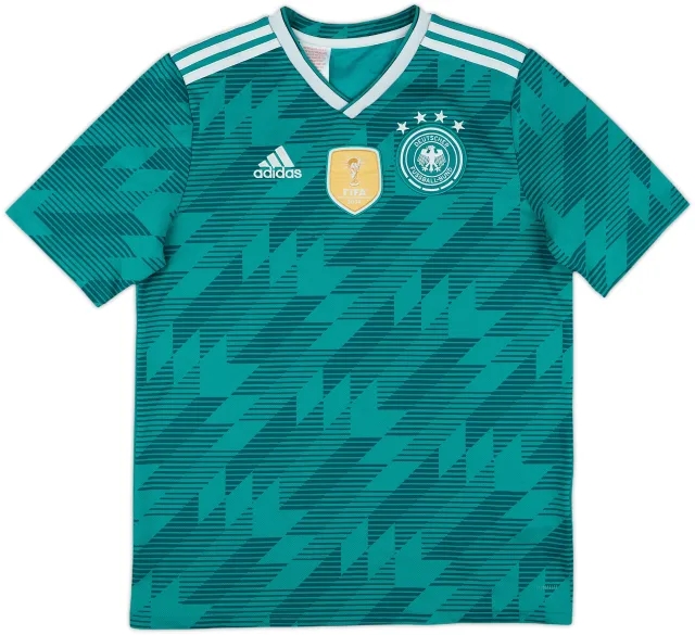 adidas Germany Boys SS Away Shirt 2018