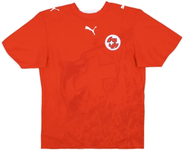 2006-08 Switzerland Home Shirt - 7/10 - (M)