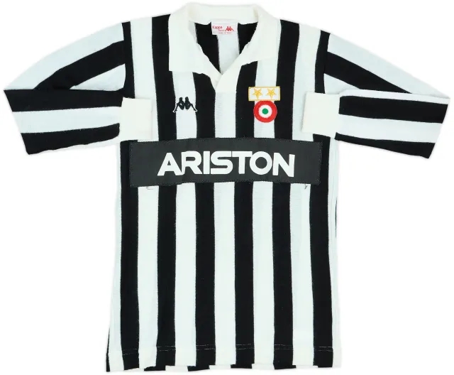 1983-84 Juventus Home L/S Shirt - 10/10 - (XS)