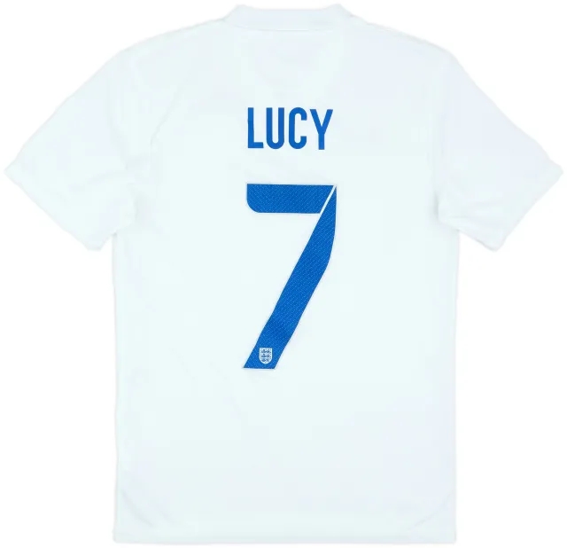 2014-15 England Home Shirt Lucy #7 - 7/10 - (S)