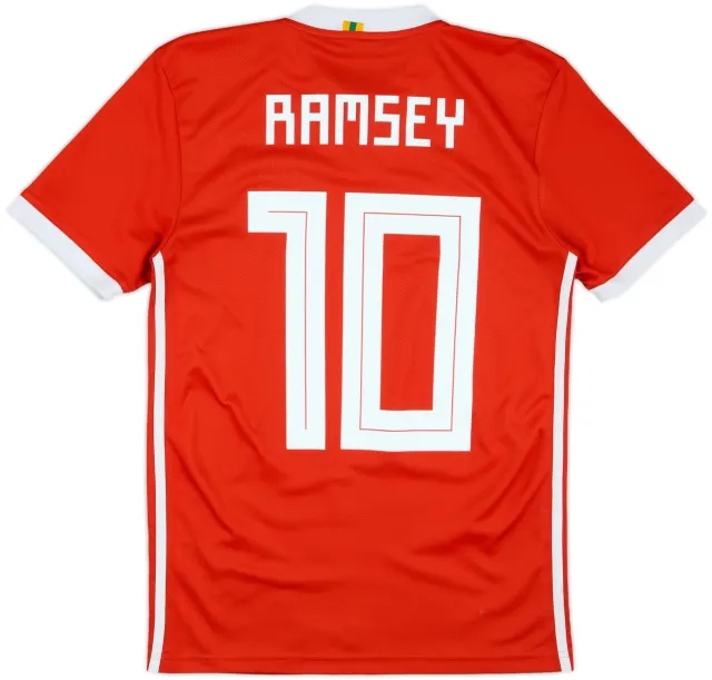 2018-19 Wales Home Shirt Ramsey #10 - 6/10 - (XS)